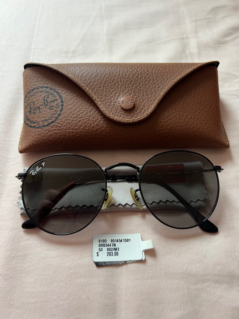Ray Ban RB3447 N Round Metal Polarised Men s Fashion Watches