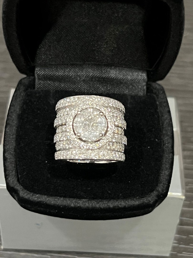 Vvs diamond store ring mens pinky
