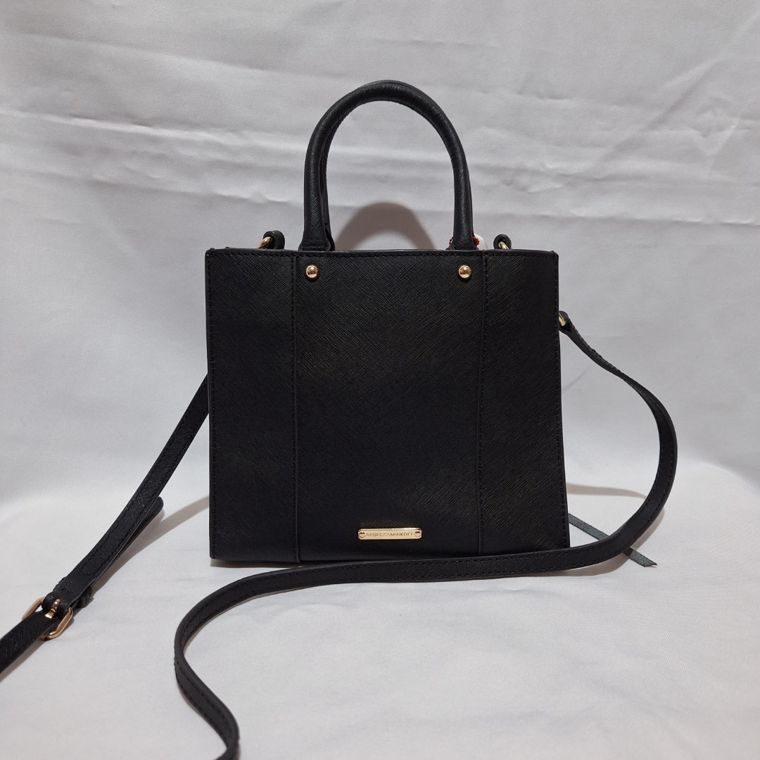 Rebecca Minkoff Black Sling Bag, Women's Fashion, Bags & Wallets, Cross ...