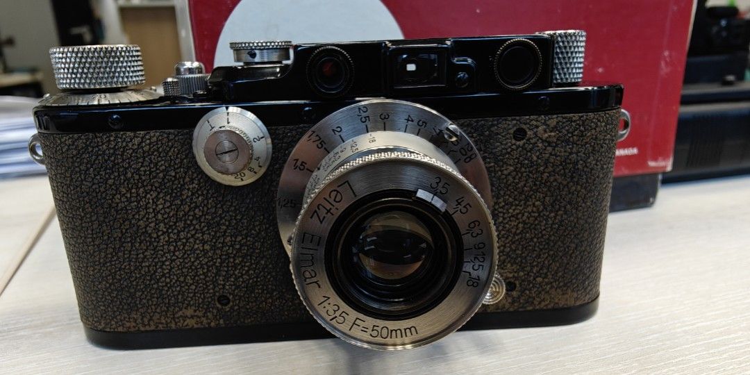 Rare Black 1933 Leica III with Nickel 50mm f3.5 Elmar & VIDOOM ...
