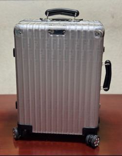 Rimowa x Fendi 80th Anniversary Collaboration Aluminum Cabin Luggage
