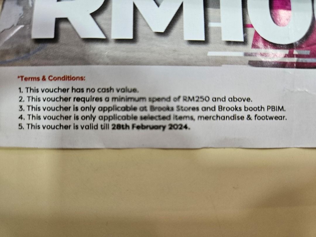 Brooks coupon clearance