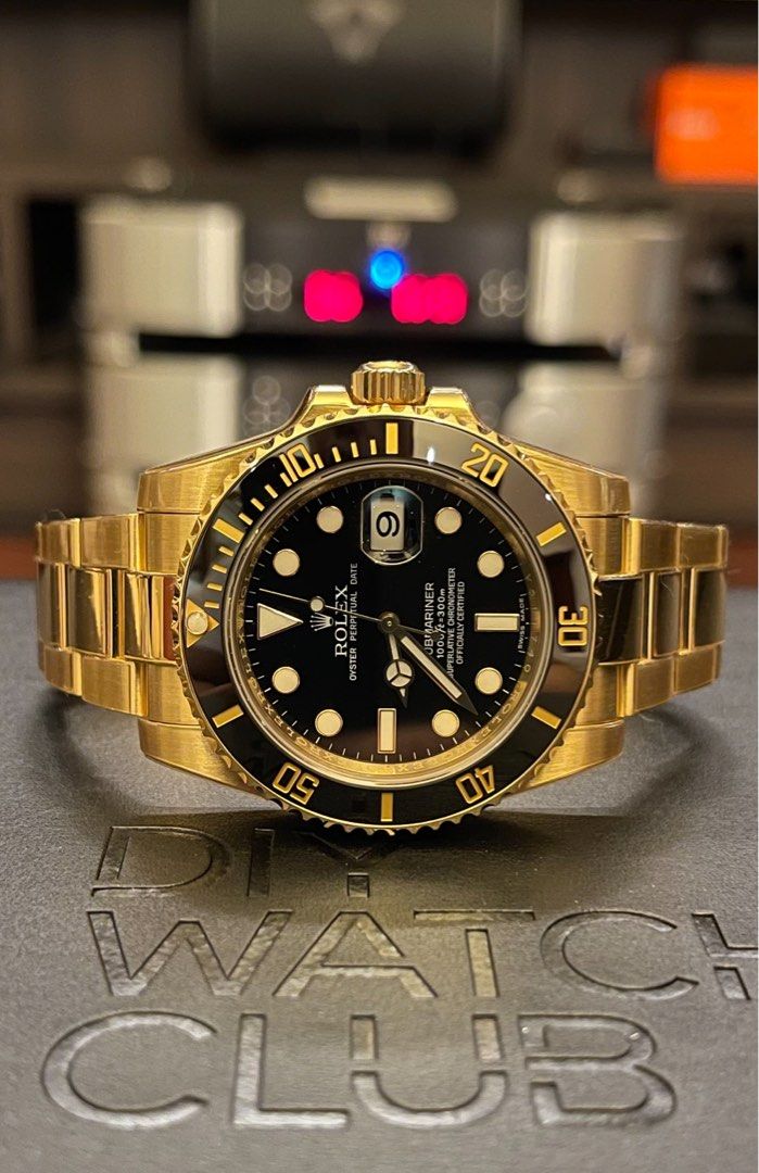 2010 ROLEX SUBMARINER 116618LN Luxury Watches on Carousell