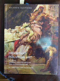 SALCEDO AUCTIONS MAGAZINE MARCH 2019 - Important Philippine Art including Juan Luna Paintings & more National artist sculptures furnitures