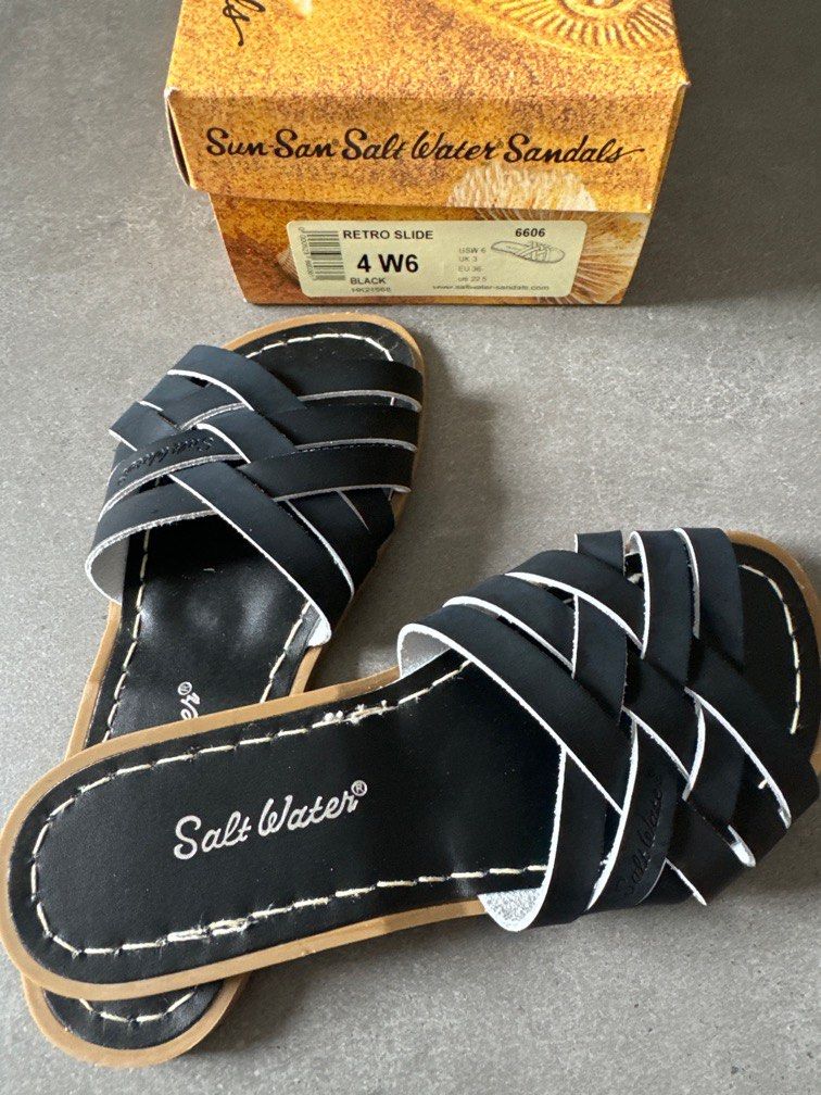 Salt water clearance slide black