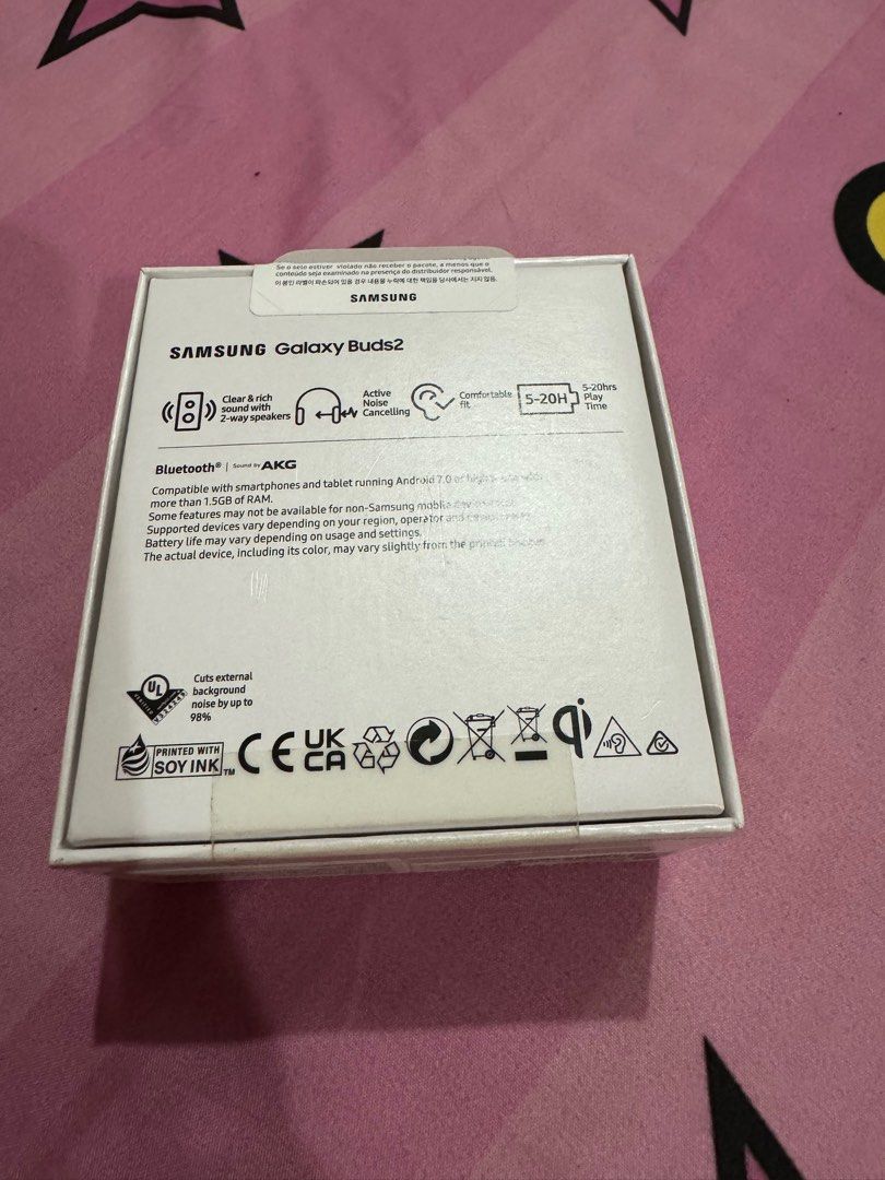 samsung galaxy buds 2 (Category: Earphones) located in Manila. Submitted by cbczscs (Listing ID 1274782417, Image 2). Description: brandnew samsung galaxy buds 2 .