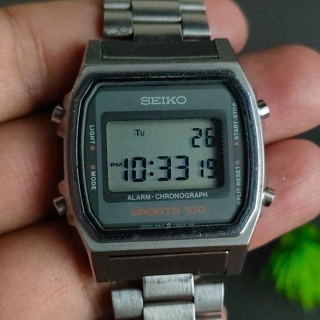 Seiko Digital Vintage Rare Original Circa 1984 JDM Barang Mewah