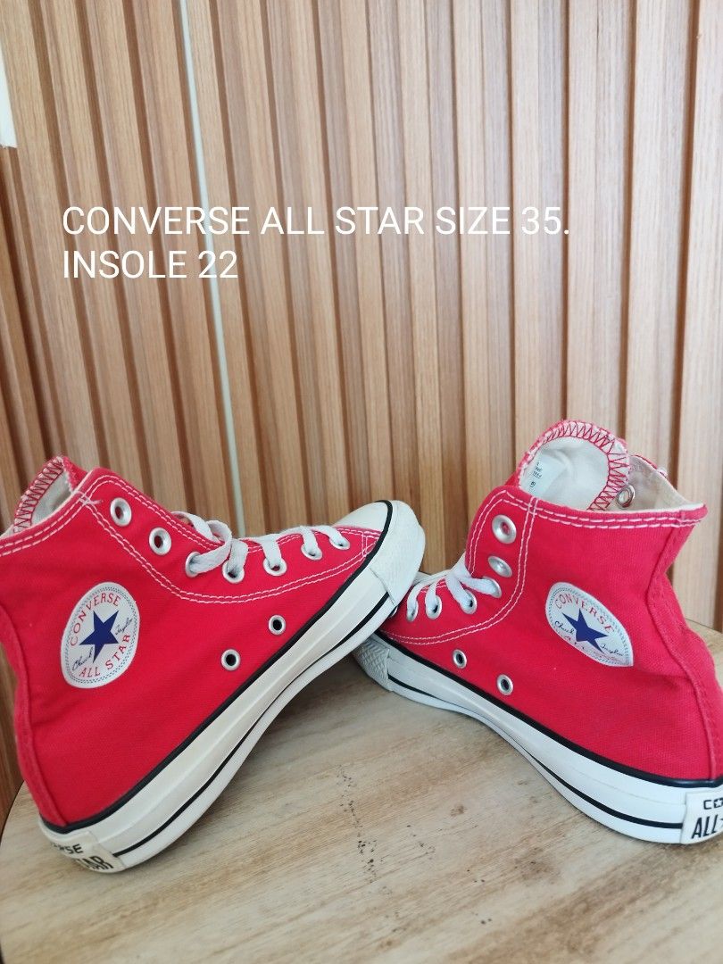 Sepatu Converse High Top Converse 70 Femme Red Converse