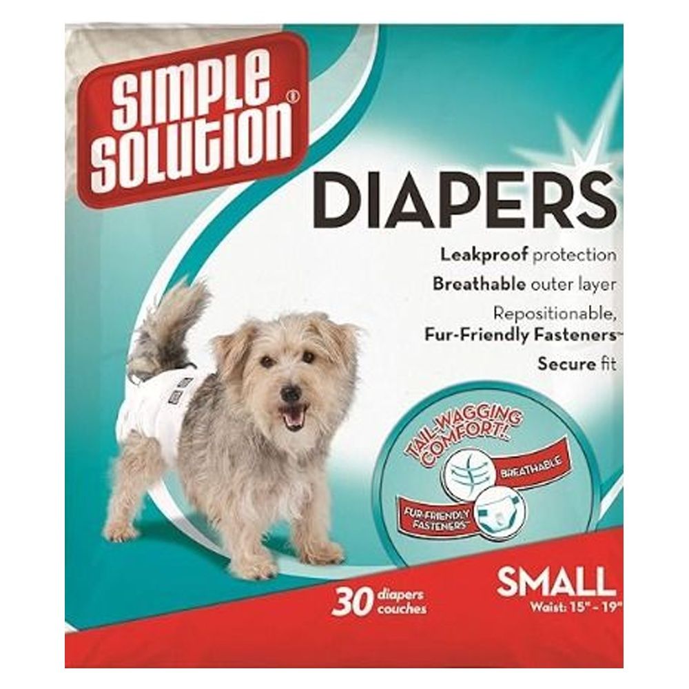 Simple solution dog diapers xxl sales