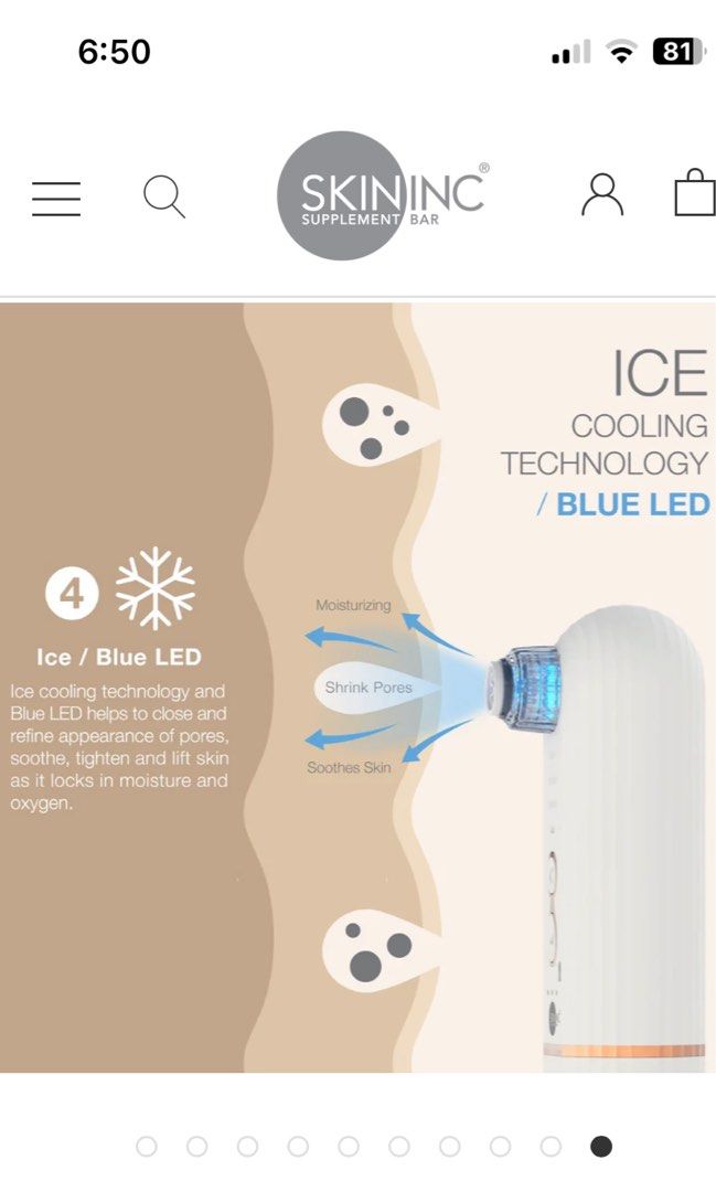 [Skin Inc] Hydro-Facial Treatment Device, Beauty & Personal Care, Face ...