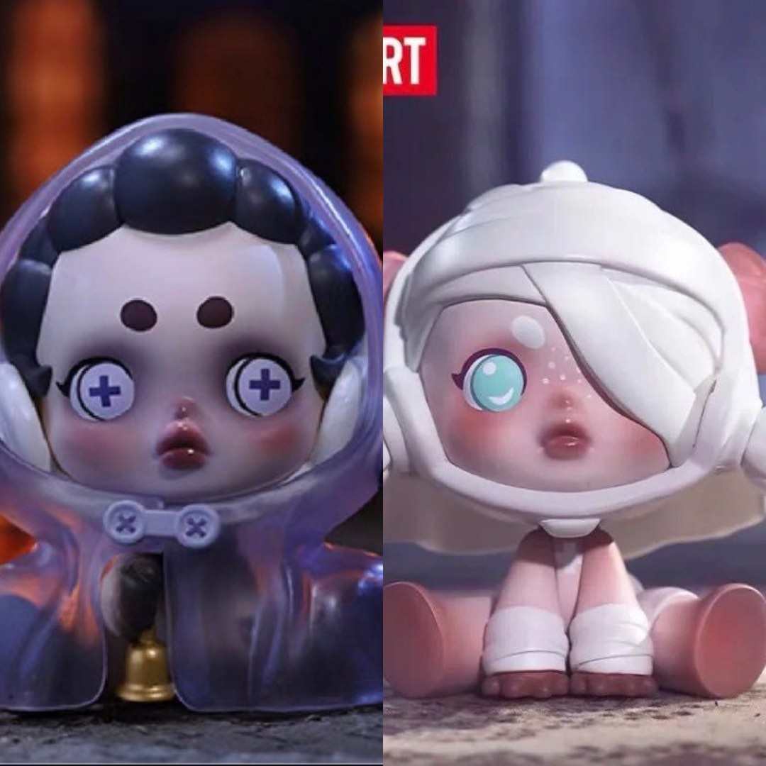 Skullpanda Ancient Castle Bellringer and Baby Zombie, Hobbies & Toys ...