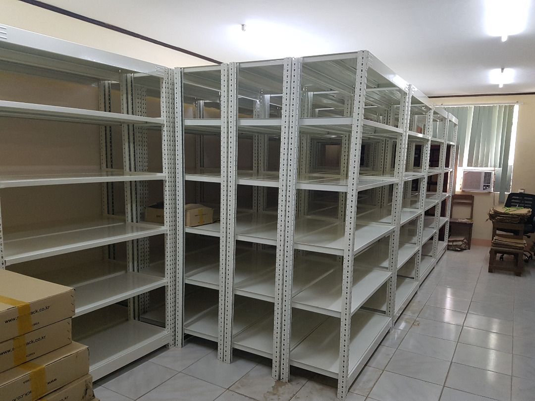 Steel racks boltless type heavy duty commercial racks made in korea ...