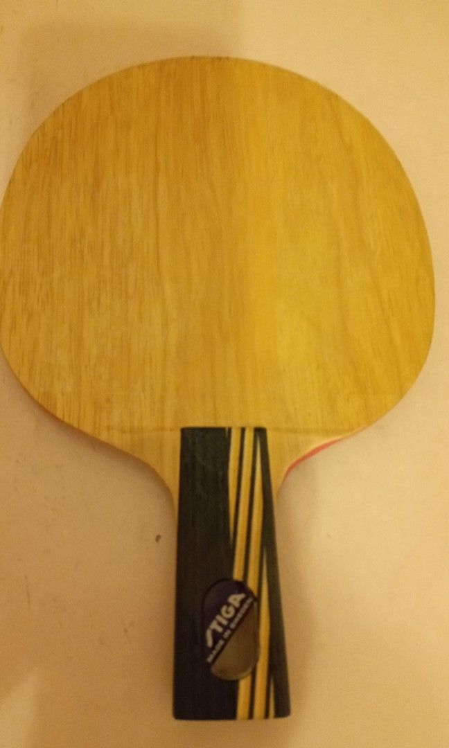 STIGA Clipper wood oversize cs 直拍底板, 運動產品, 運動與體育, 運動與體育 - 球拍和球類運動 ...