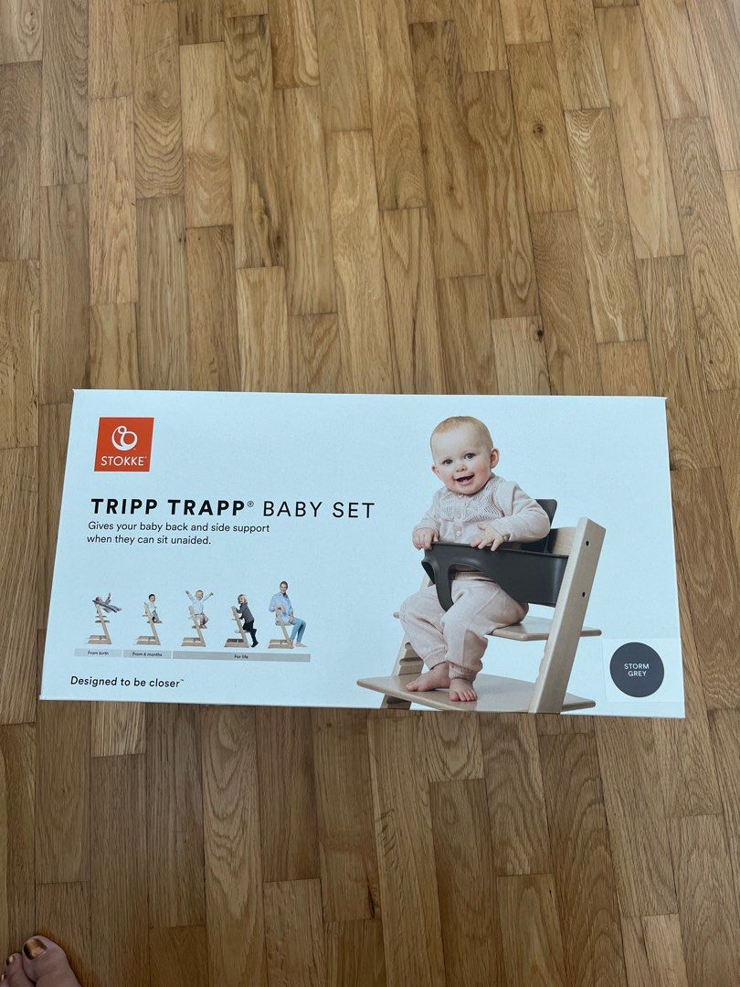 Tripp trapp baby set storm grey deals