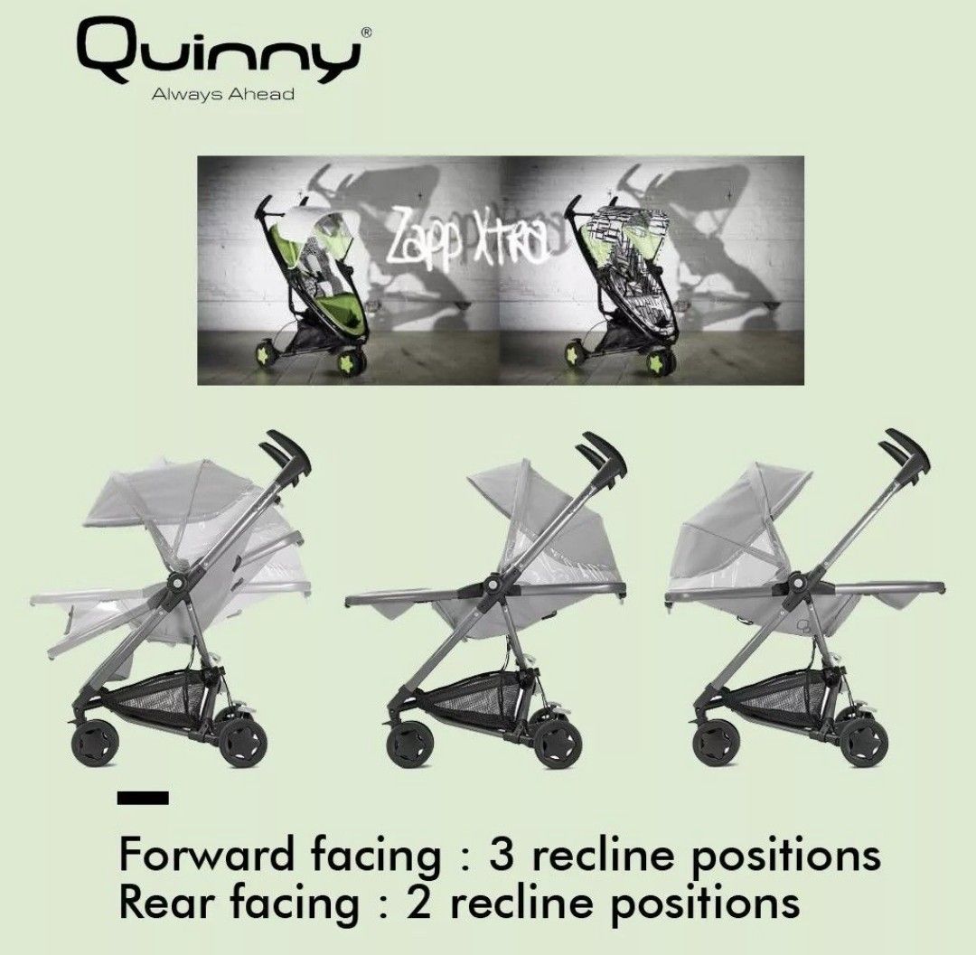 Quinny zapp new arrivals parent facing