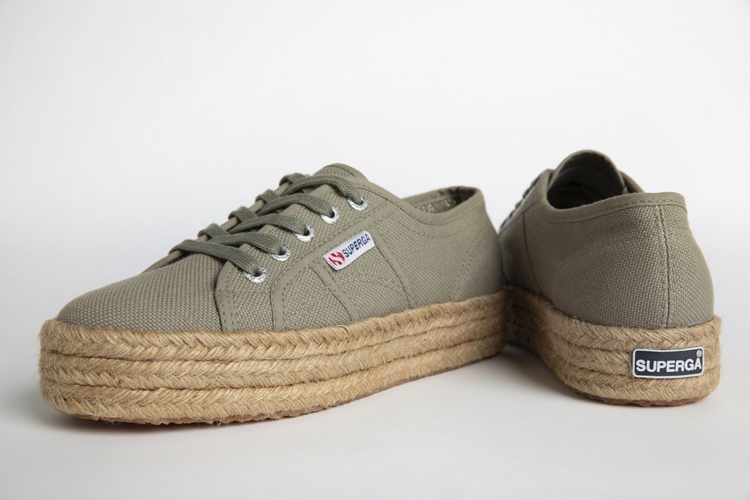 Superga 2730 Espadrille Rope Green Safari Women s Fashion