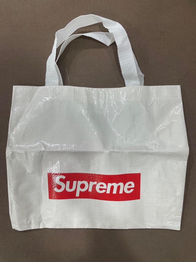 White supreme clearance bag