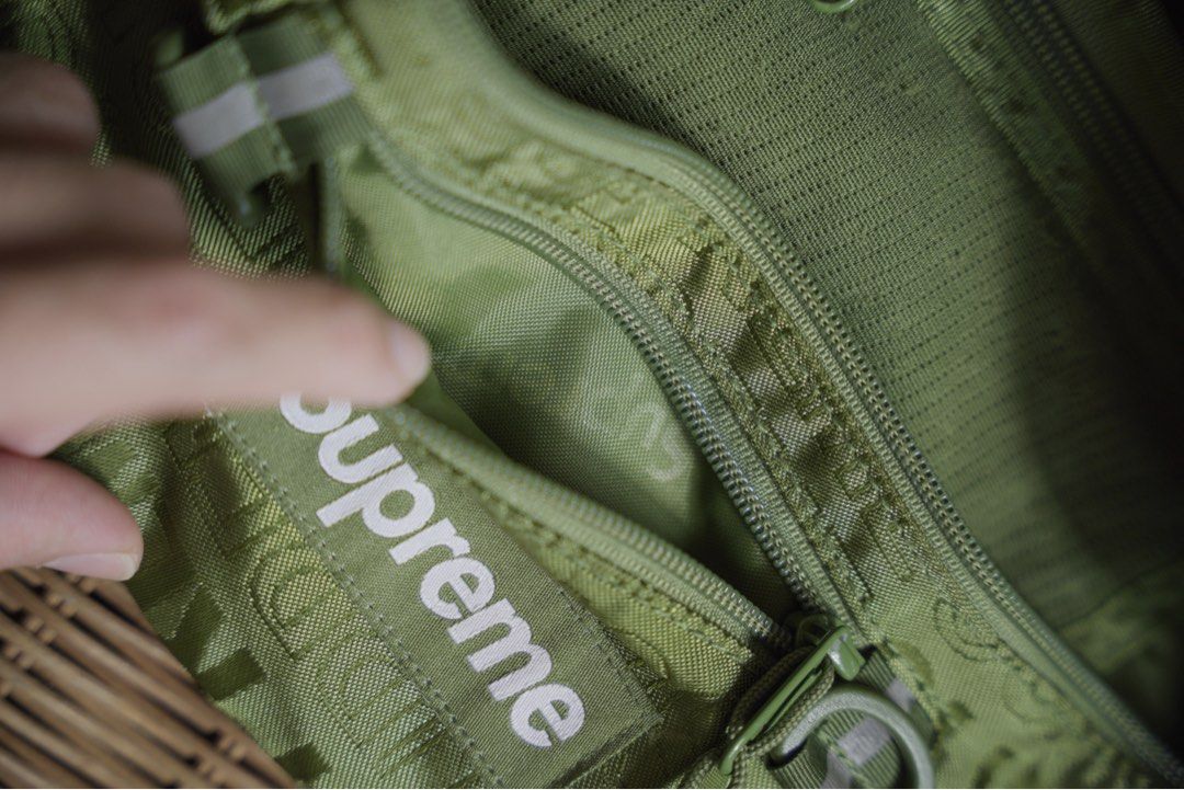 Supreme waist bag ss19 olive sales