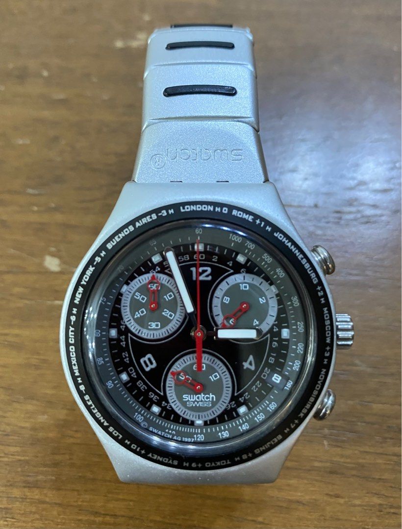 Swatch irony hotsell aluminium 1997