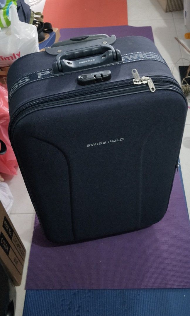 Swiss polo luggage wheel store