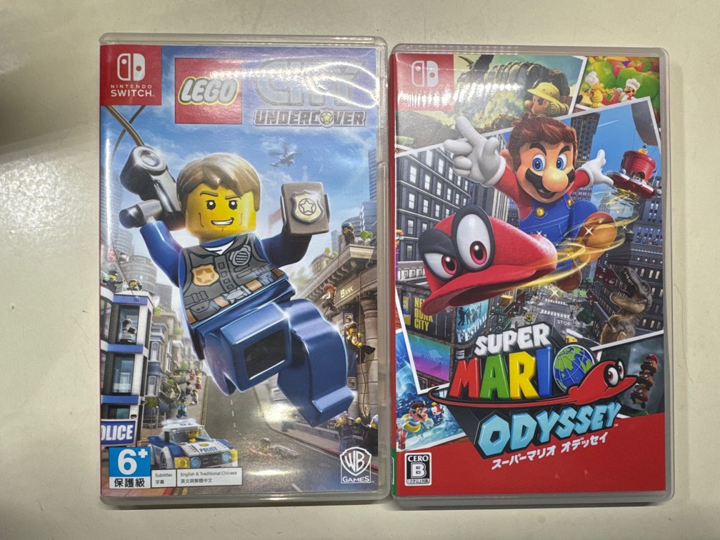 得番Mario Odyssey Switch Lego city undercoverSOLD 電子遊戲