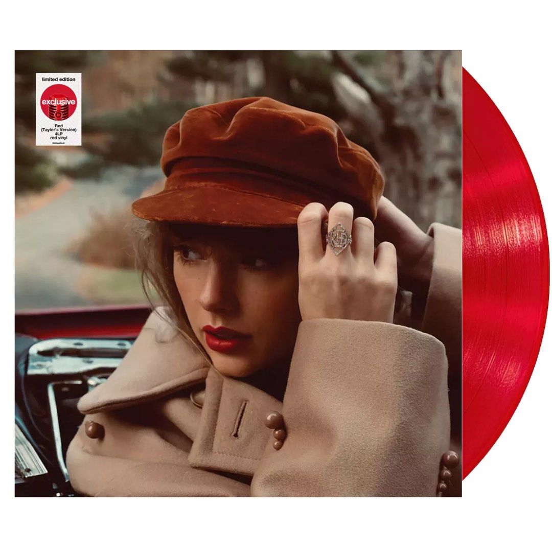 Taylor Swift - Red (Taylor's Version) (Target Exclusive), Hobbies & Toys,  Music & Media, Vinyls on Carousell