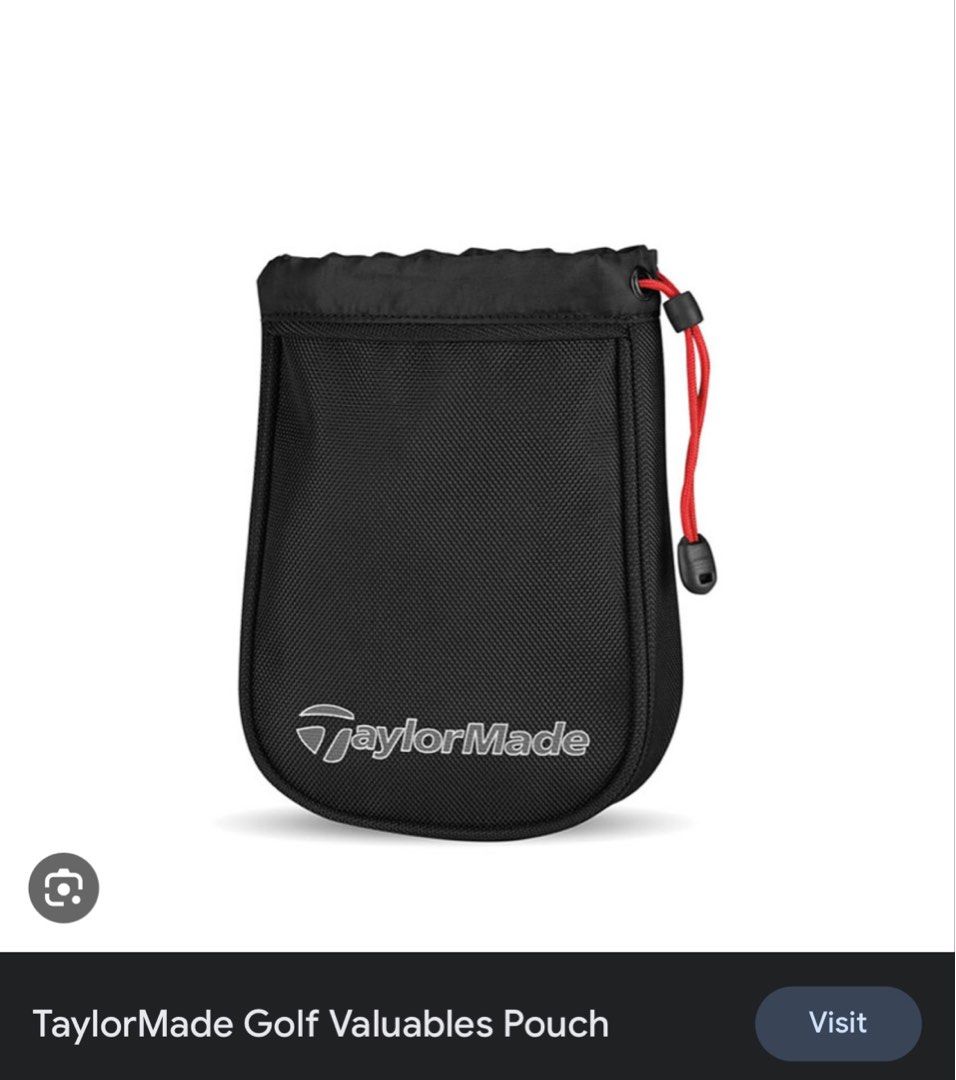 Golf Balls Taylormade Valuables Pouch Taylormade Golf Pouch