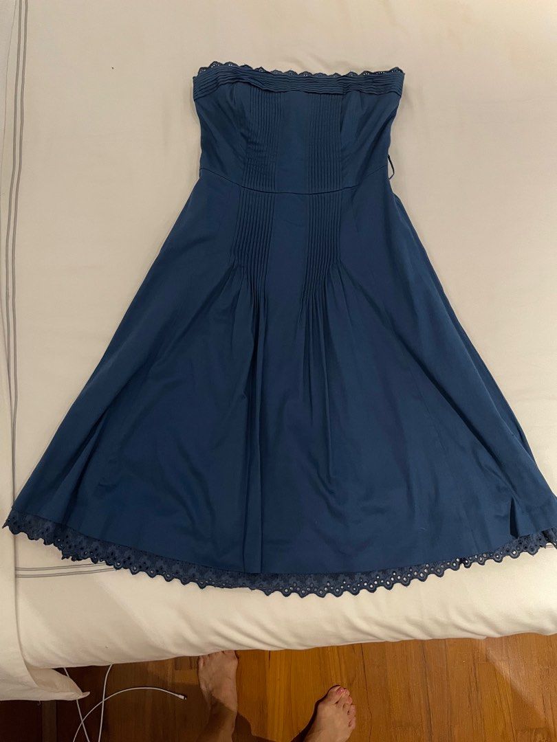 Royal blue ted baker dress cheap