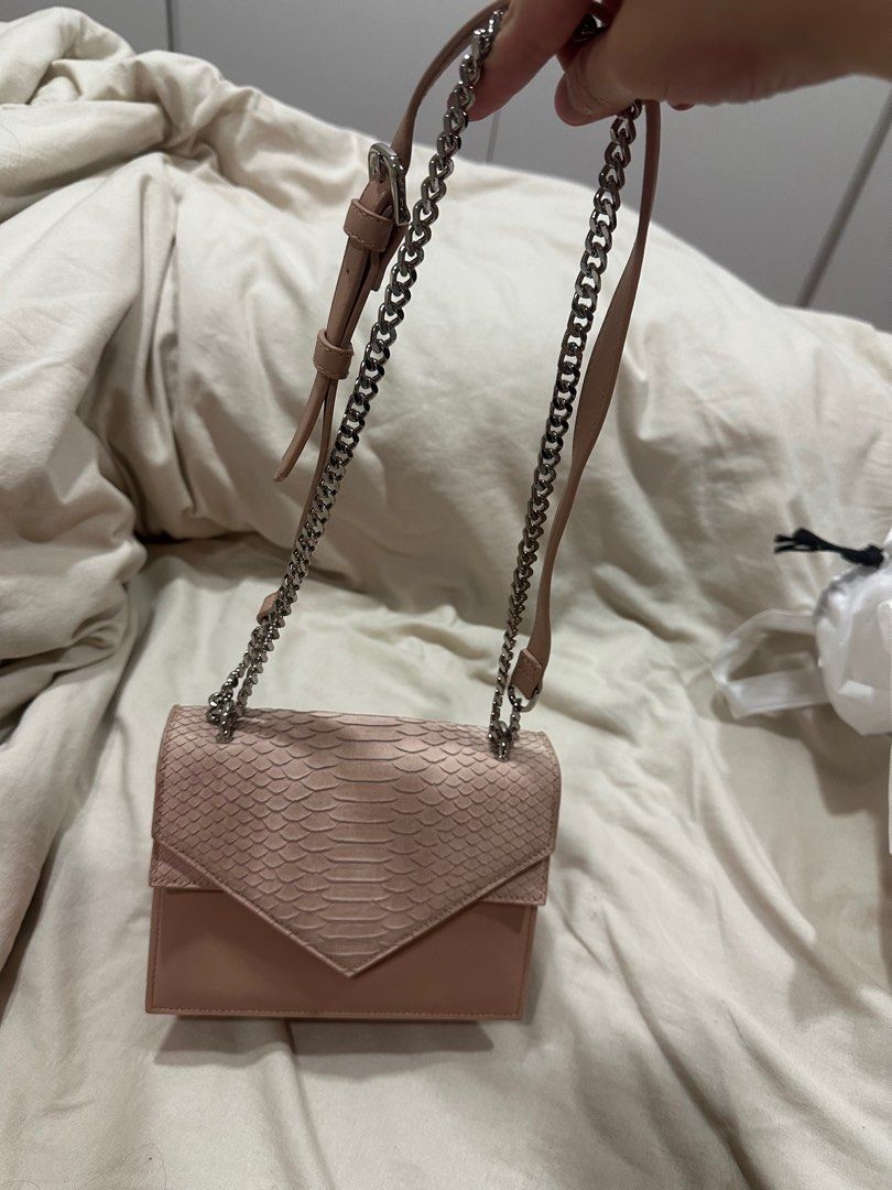 Blush designer bag cheap