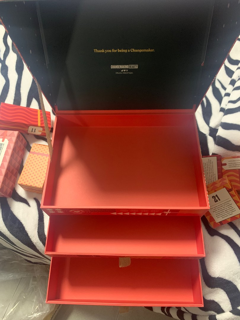 THE BODY SHOP 3 layered box, Luxury, Accessories on Carousell