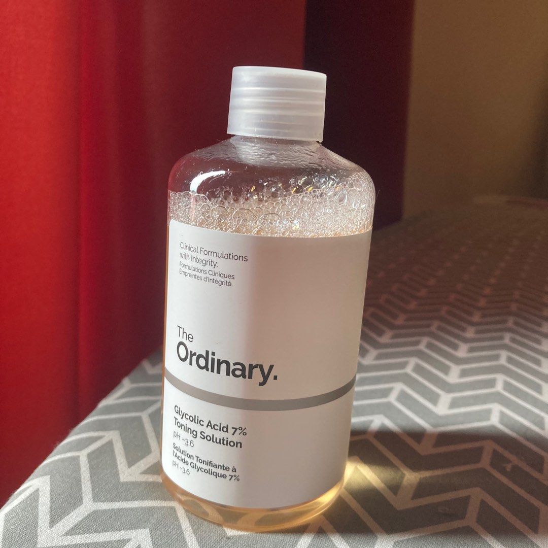 The Ordinary Glycolic Acid 7% Toning Solution, Beauty & Personal Care,  Face, Face Care on Carousell