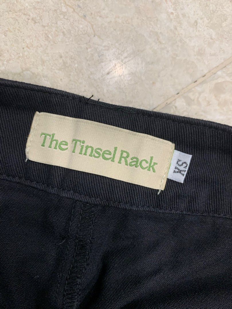 The Tinsel Rack Kanye Cargo Pants (Black), Women's Fashion, Bottoms