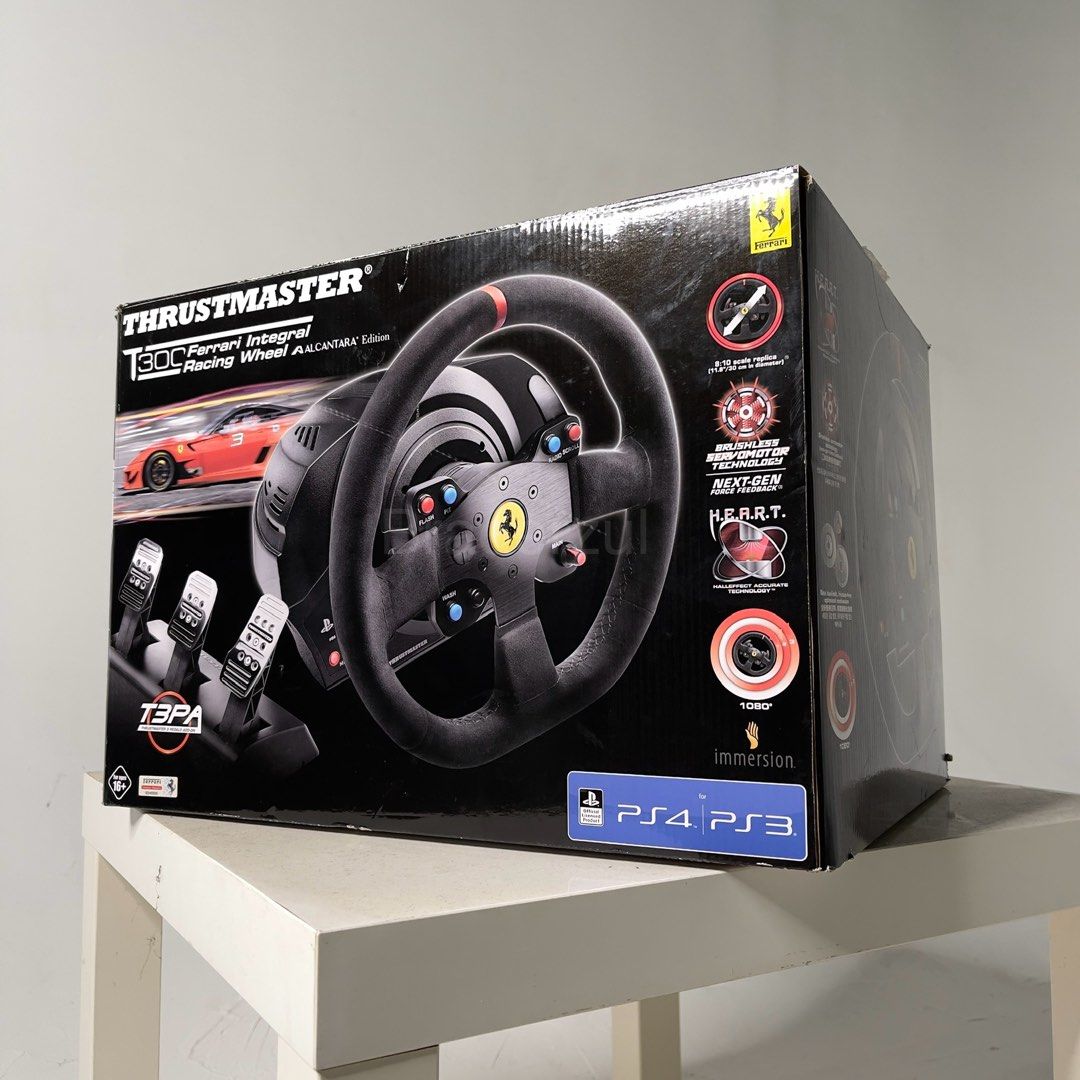 Thrustmaster T300 Ferrari 599XX EVO Edition, Computers & Tech, Parts &  Accessories, Other Accessories on Carousell