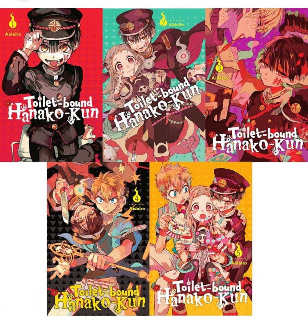 toilet bound hanako kun manga vol 1,2,3,4,5,6,7,8,after school hanako
