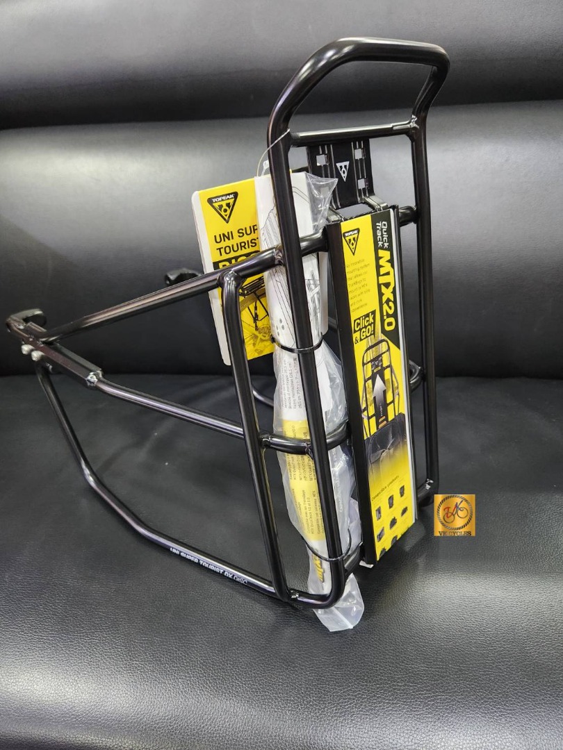TOPEAK UNI SUPER TOURIST DX DISC ADJUSTABLE TOURING PANNIER RACK
