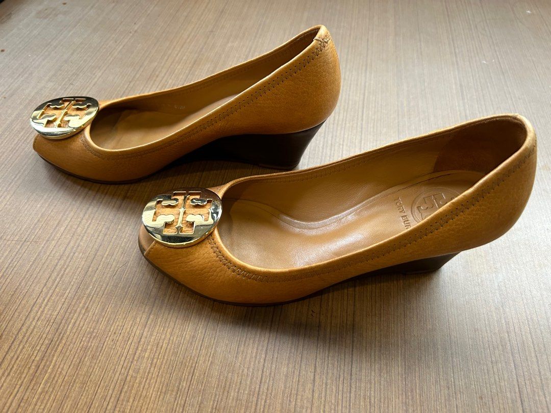 Tory burch wedges on sale hot sale