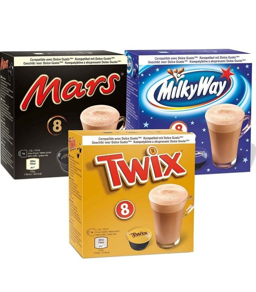 Twix Hot Chocolate Dolce Gusto Pods - Xclusivebrandsbd