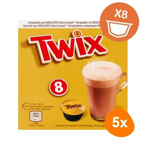 Twix Hot Chocolate Dolce Gusto Pods Twix Dolce Gusto Pods Authentic