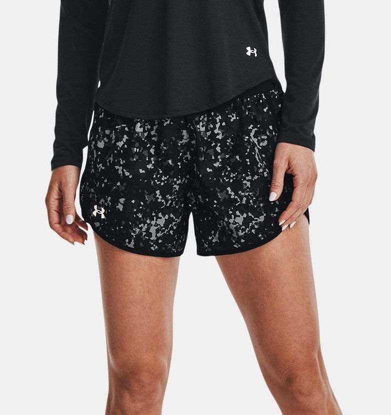 Under Armour Women's UA Fly-By 2.0 Printed Shorts –