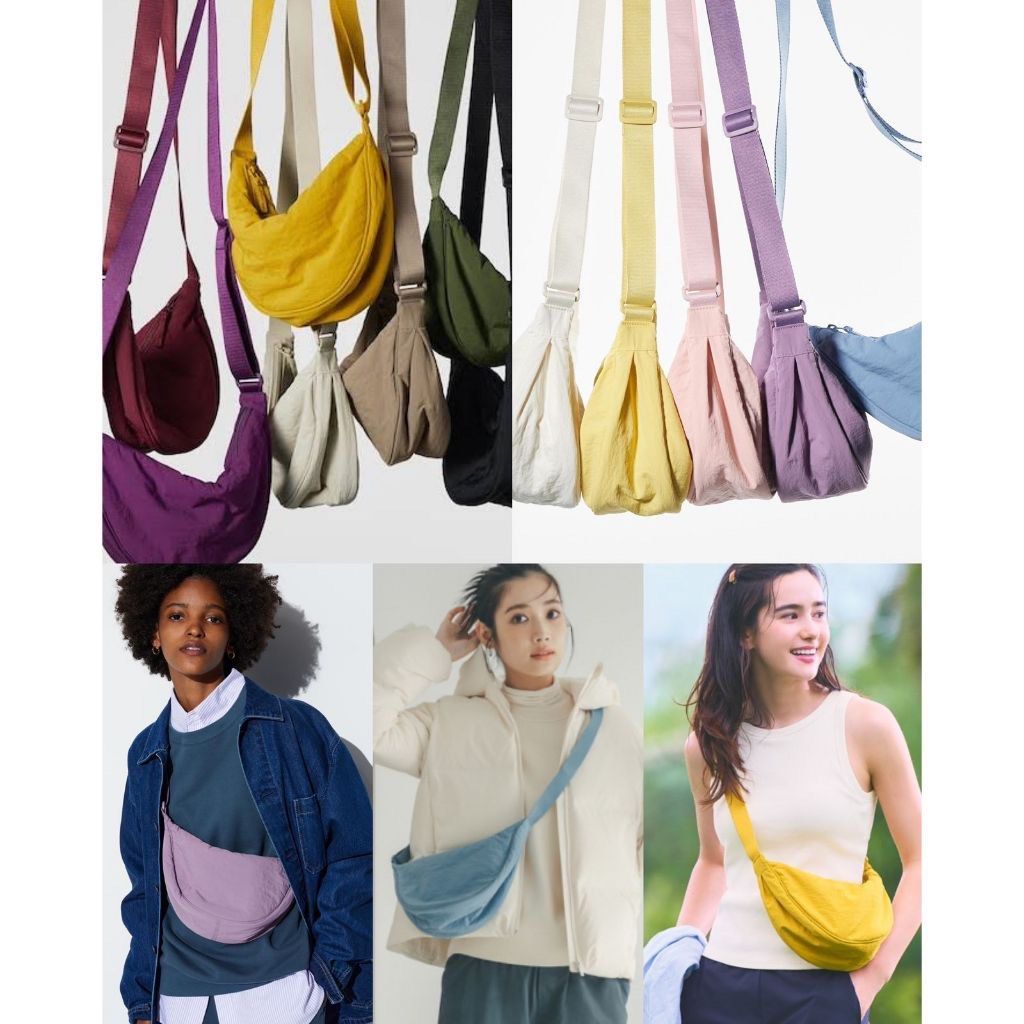 Uniqlo Bag Waist bag New Fesyen Wanita Tas Dompet di Carousell