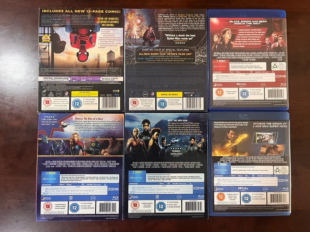 Used Blue Ray DVDs, Hobbies & Toys, Music & Media, CDs & DVDs on Carousell