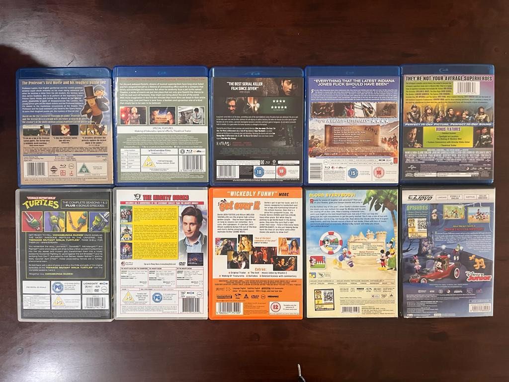 Used Blue Ray DVDs, Hobbies & Toys, Music & Media, CDs & DVDs on Carousell