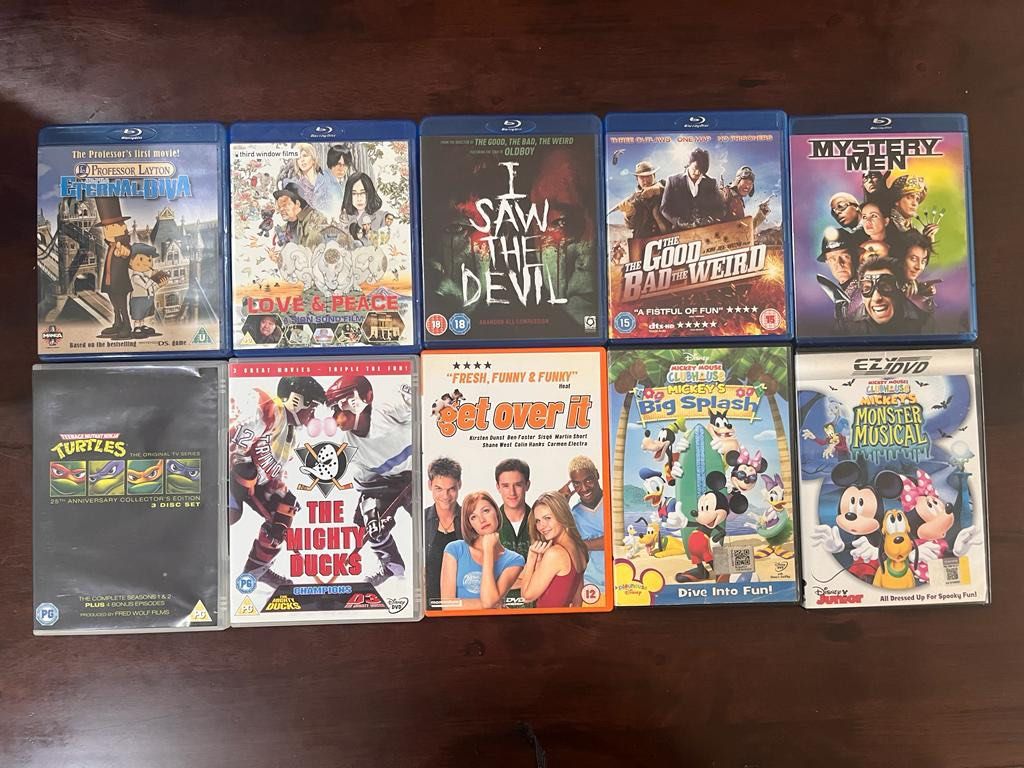 Used Blue Ray DVDs, Hobbies & Toys, Music & Media, CDs & DVDs on Carousell