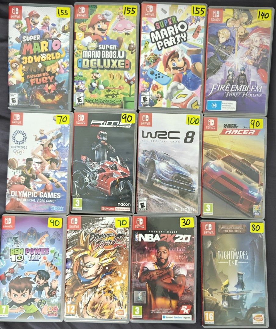 Used Switch Games