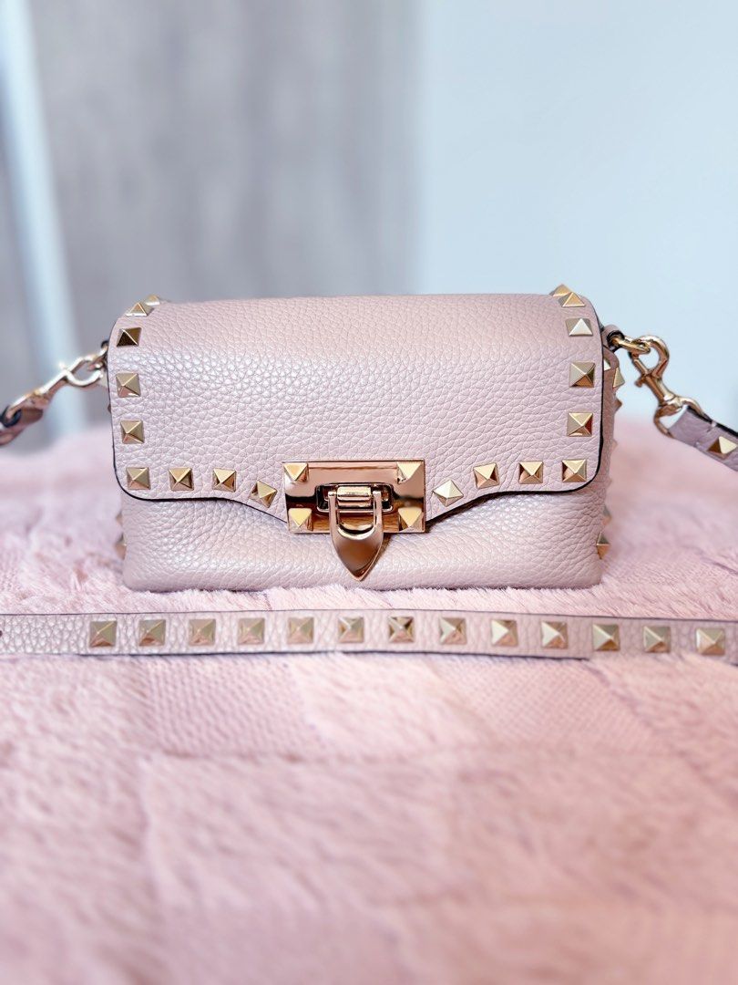 Valentino Garavani Mini Rockstud Bag Nude Colour