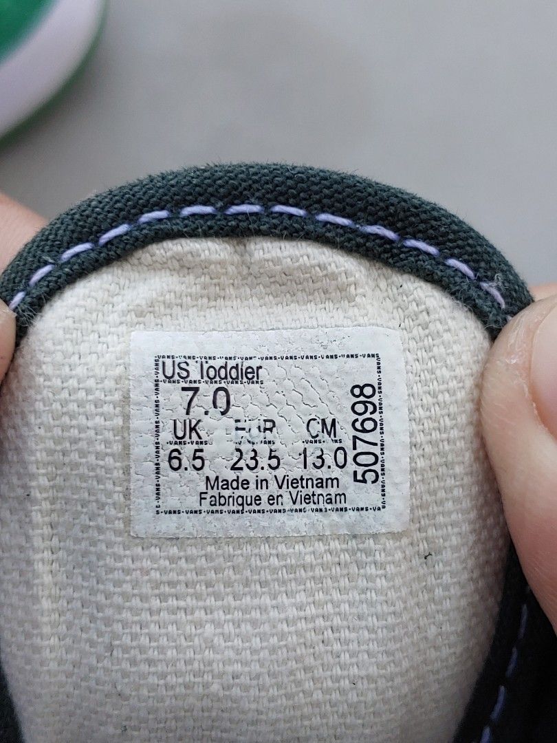 Vans Old Skool V Double Strap ToDdler Babies Kids Babies