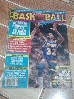 VINTAGE 1987-88 NBA BASKETBALL FORECAST