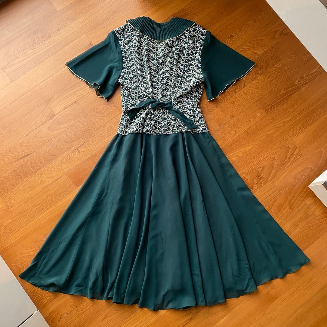 Chiffon vintage dress outlet