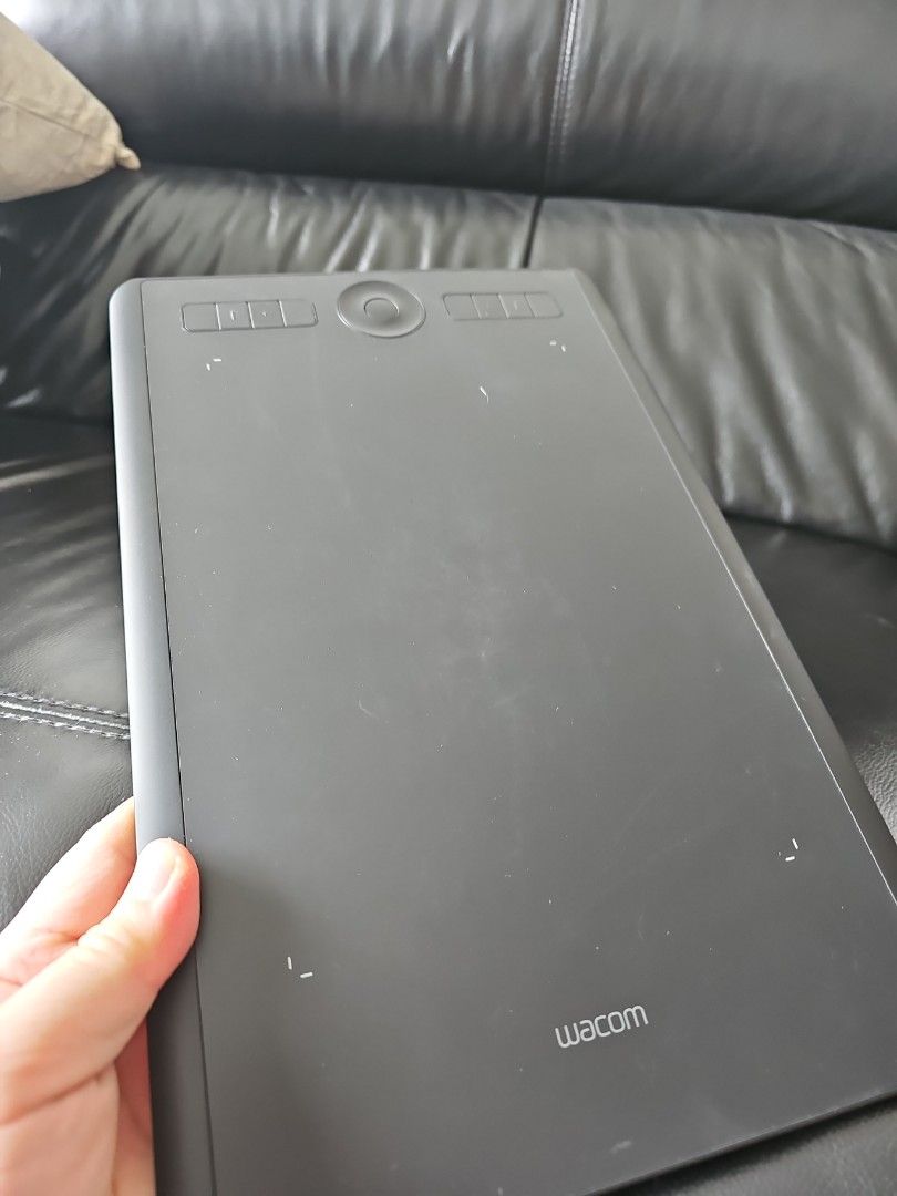 My Wacom Intuos S has a big scratch on it. : r/wacom