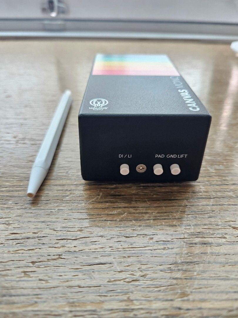 Walrus Audio Canvas Mono DI box, Hobbies & Toys, Music & Media, Music ...